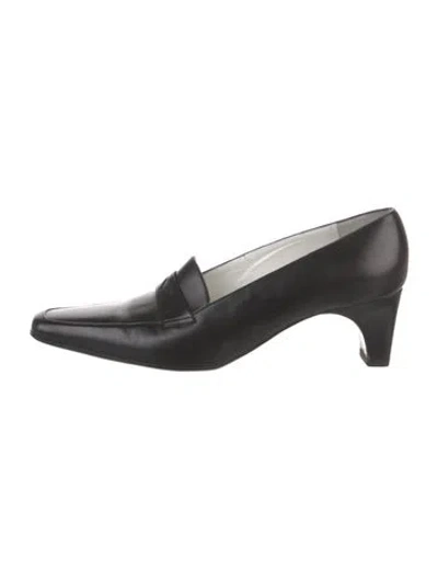 Pre-owned Fratelli Rossetti Leather Pumps In Black