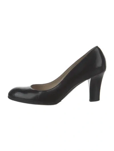 Pre-owned Fratelli Rossetti Leather Pumps In Black