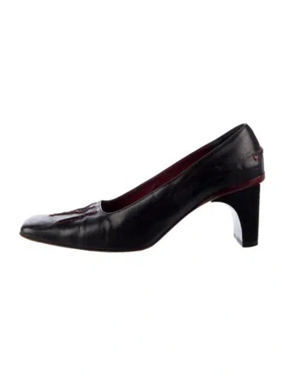 Pre-owned Fratelli Rossetti Leather Pumps In Black
