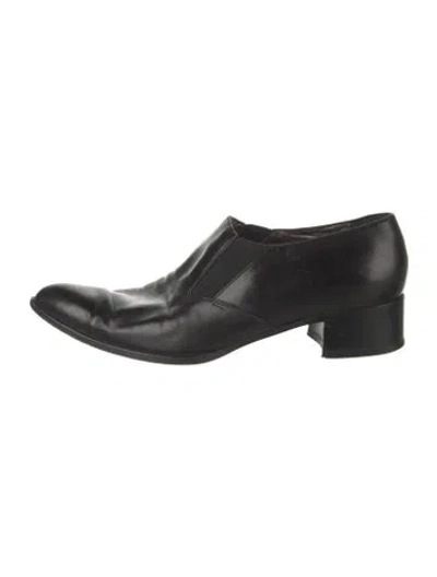 Pre-owned Fratelli Rossetti Leather Pumps In Black