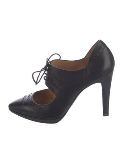 Pre-owned Fratelli Rossetti Leather Pumps In Blue