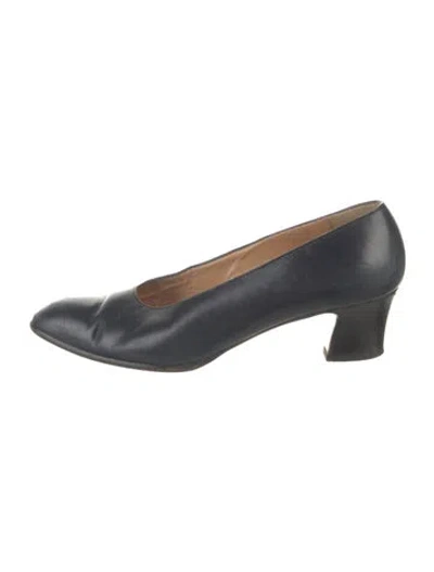 Pre-owned Fratelli Rossetti Leather Pumps In Blue