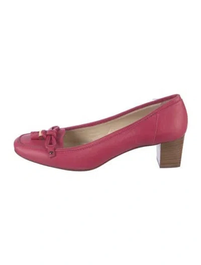 Pre-owned Fratelli Rossetti Leather Pumps In Pink