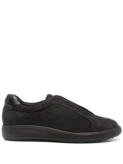 Fratelli Rossetti Leather Sneakers In 褐色