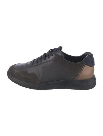 Pre-owned Fratelli Rossetti Leather Sneakers In Blue