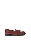 Fratelli Rossetti Bordeaux Rubber Slip-on Loafers In Red