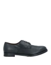 Fratelli Rossetti Man Lace-up Shoes Black Size 6.5 Soft Leather In Black