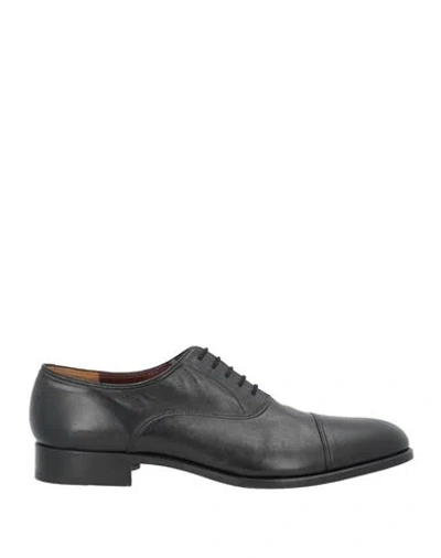 Fratelli Rossetti Man Lace-up Shoes Black Size 6.5 Soft Leather
