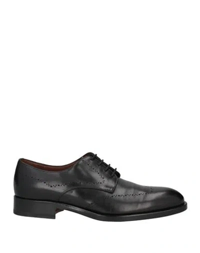 Fratelli Rossetti Man Lace-up Shoes Black Size 6.5 Soft Leather
