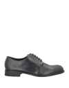Fratelli Rossetti Man Lace-up Shoes Black Size 7 Soft Leather In Black
