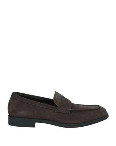 Fratelli Rossetti Man Loafers Dark Brown Size 13 Soft Leather In Grigio Neri E Grigi