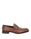 Fratelli Rossetti Man Loafers Khaki Size 7 Leather In Beige
