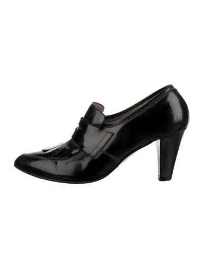 Pre-owned Fratelli Rossetti Patent Leather Pumps In Black
