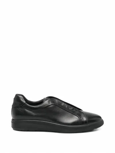 Fratelli Rossetti Slip-on Panelled Leather Sneakers In Multi