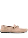 Fratelli Rossetti Suede Boat Shoes In Neutrals