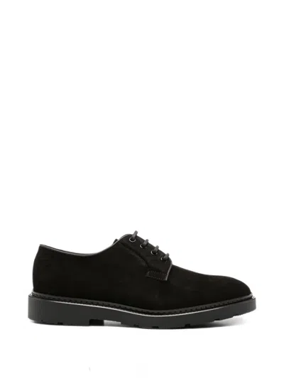 Fratelli Rossetti Suede Lace-up Derby Shoes In Multi