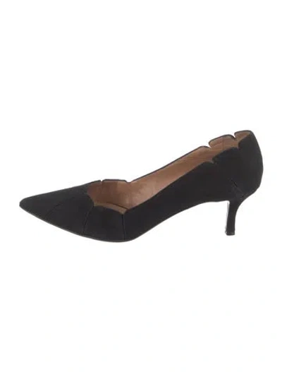 Pre-owned Fratelli Rossetti Suede Pumps In Blue