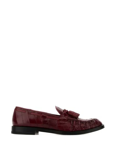 Fratelli Rossetti Tassel Leather Loafers In Multi