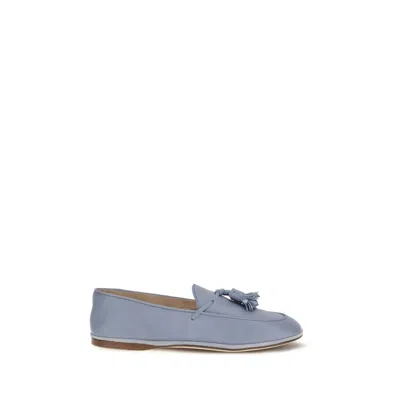 Fratelli Rossetti Tassel-detail Calf Leather Loafer In Blue