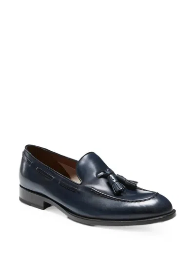 Fratelli Rossetti Tassel-detail Leather Loafers In Blue