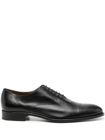 Fratelli Rossetti Calf-leather Tucson Shoes In Black
