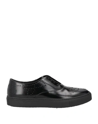 Fratelli Rossetti Woman Loafers Black Size 8 Leather
