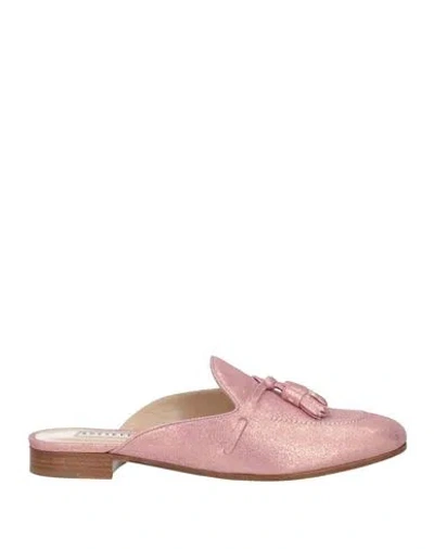 Fratelli Rossetti Woman Mules & Clogs Pink Size 5.5 Leather