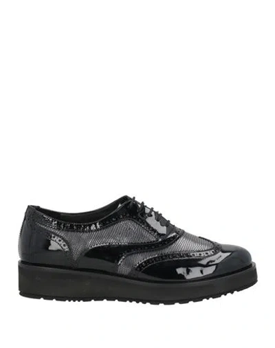 Fratelli Rossetti Woman Sneakers Black Size 9.5 Leather