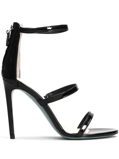 Fratelli Russo 110mm Leather Sandals In Black