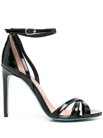 Fratelli Russo 110mm Leather Sandals In Black