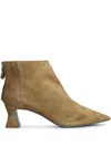 Fratelli Russo High Heels Ankle Boots In 褐色