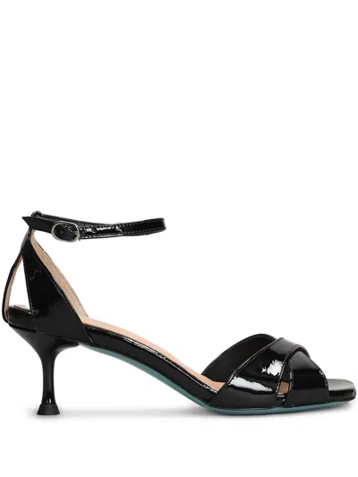 Fratelli Russo 70mm Patent-leather Sandals In Black