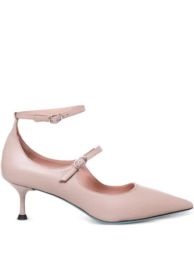 Fratelli Russo Ankle-strap Pumps In Neutral