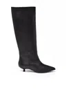 Fratelli Russo Black Leather Boots In Black