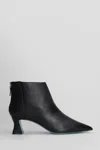 Fratelli Russo High Heels Ankle Boots In Black