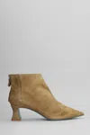 Fratelli Russo High Heels Ankle Boots In Leather Color