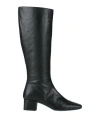 Fratelli Russo Woman Boot Black Size 5 Leather In Black