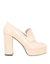 Fratelli Russo Woman Loafers Blush Size 8 Soft Leather In Pink