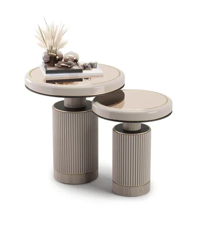Frato Hamptons Side Table In Grey