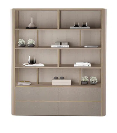 Frato Kent Bookcase In Grey