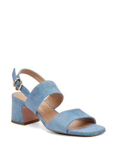 Frau Block-heel Heeled Sandals In Blue