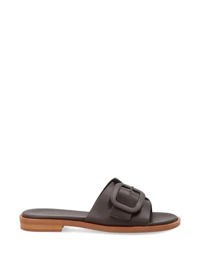 Frau Buckle-fastening Crossover Sandals In Multi