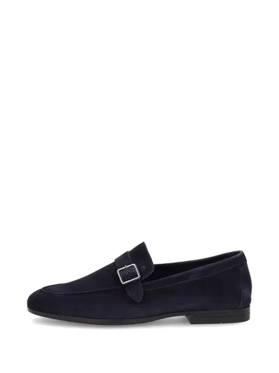 Frau Buckle-fastening Loafers In Black