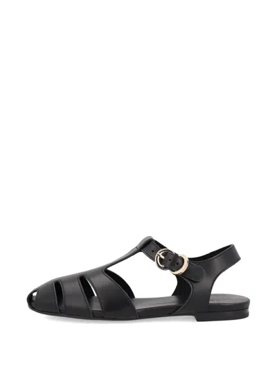 Frau Fisherman Buckled Sandals In Blue