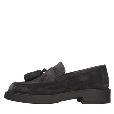Frau Flat Shoes In Blu Blu E Verdi