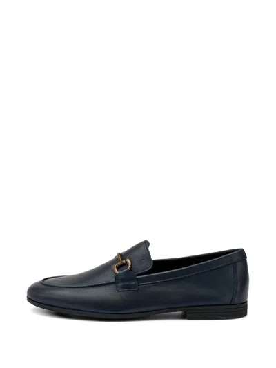 Frau Horsebit-detail Loafers In Black