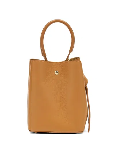 Frau Knotted-detail Bucket Bag In Pattern