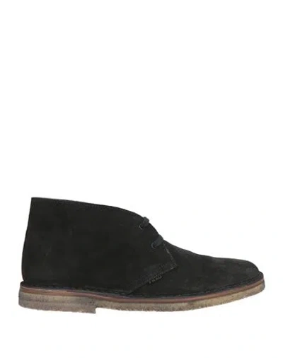 Frau Man Ankle Boots Black Size 7 Leather