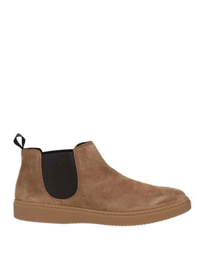 Frau Man Ankle Boots Brown Size 11 Leather