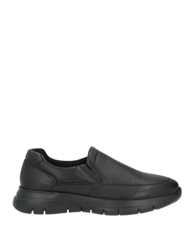 Frau Man Loafers Black Size 6 Leather